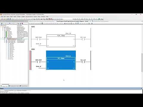 B&R Automation Studio Timer Function Blocks | TON | TOF | TP | TP_10ms| TON_10ms|TOF_10ms|Simulation