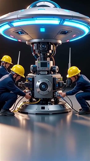 Satisfying UFO Machine Assembly 🔧 Futuristic Sci-Fi Technology Build | Oddly Satisfying ASMR