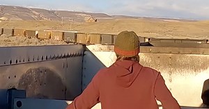 It's dangerous, illegal and uncomfortable — but train hoppers ride the rails anyway