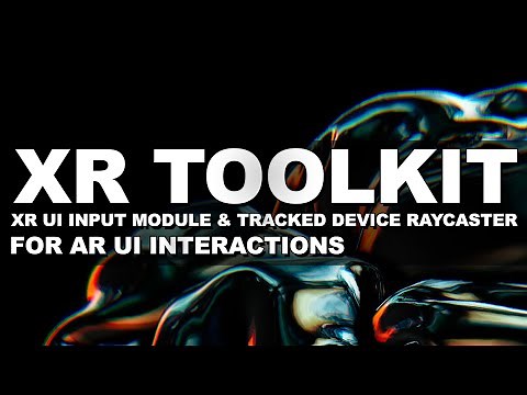 Unity XR Interaction ToolKit (NEW XR UI INPUT MODULE & TRACKED DEVICE RAYCASTER)