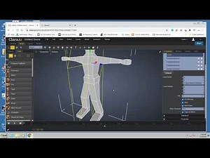 Clara.io - Box Character - Mixamo Animation