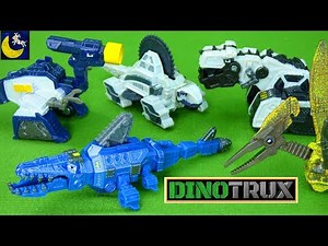 Dinotrux Diecast Toys! Aquadon Shark Pounder Splitter D-Strux Garby Bath Time Dinosaur Fighting Toys