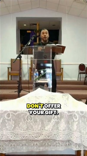 Ever wondered why Jesus says to reconcile first? 🤔💔 Let's dive in! #FaithTalks #Reconcile