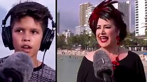 ‘Ōiwi e (‘Ōiwi e) Native sons and daughters (E) kāhea (ana) e nā ‘iwi e Calling all native born Ua ‘ike mai nei (Ua ‘ike mai nei) Seen here (We know well) (i) ku‘u one hānau e the land of my birth Eia mai la (Eia mai) Here they are (Here they come) Nā kupa‘āina o Hawai‘i nei The native born of Hawai‘i Kāko‘o mai nei (Kāko‘o mai nei) Lending support here Kūpa‘a lōkahi e Standing firm in unity “E kikilo e nā iwi!” Look far, o you descendants Kikilo e nā iwi, e nā mamo e Look far, o descendants, o 