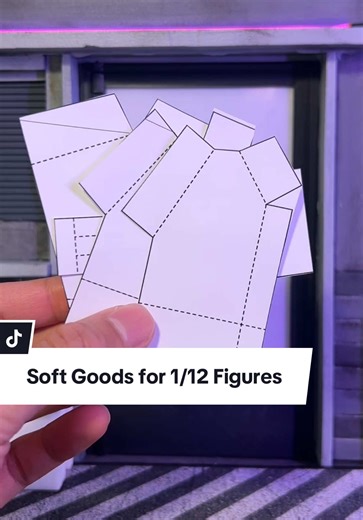 Create your own custom 6” scale soft goods for action figures using my pattern templates! Link in bio! #foryoupage #figtok #actionfigures #customactionfigures #sewing