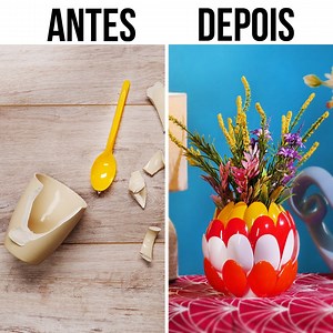1.7M views · 9.4K reactions | Veja como criar vasos com materiais reciclados. | Fabiosa Portugal | Facebook