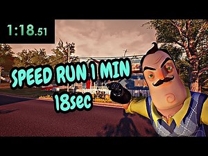 Hello Neighbor Alpha 2 SPEED RUN