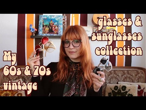 My 60s & 70s vintage glasses & sunglasses collection
