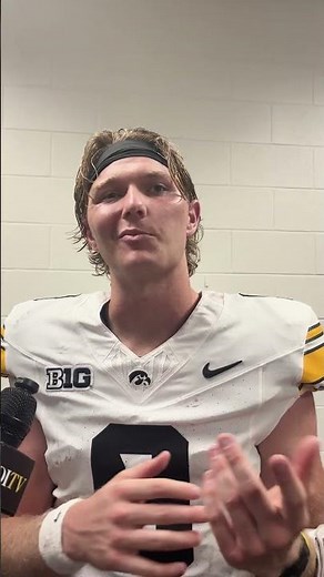 Hank Brown on the game-winning play to put Iowa past Michigan