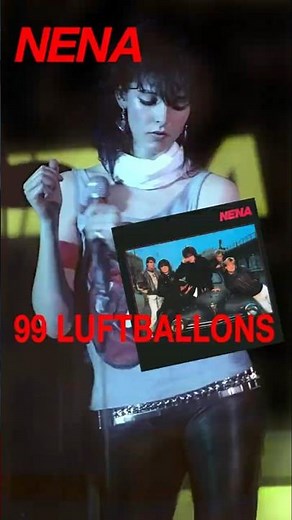 NENA 99 Luftballons (Nena 1983) #80smusic #80s #pop #dance #synthpop #rock #nena #newwave