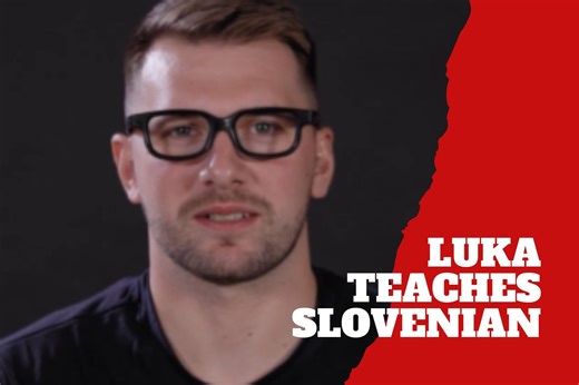 Luka Doncic gives Slovenian lessons to Bronny and the Lakers