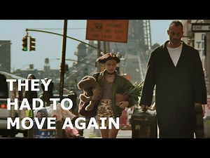 Léon and Mathilda leave the hotel after a misunderstanding - Léon: The Professional (1994)
