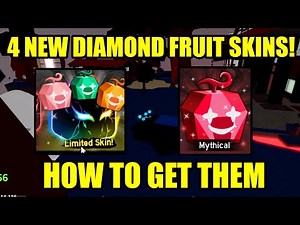 How to get ALL 4 Diamond Skins in Blox Fruits!