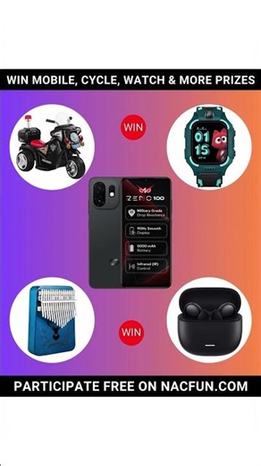 Win Amazing Prizes Monthly | Free Contests