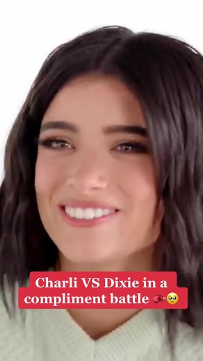 Here are some of our fave moments from Charli D’Amelio & Dixie D’Amelio’s compliment battle 🥲 Who do you think won the battle? 👀 (🎥: @teenvogue ) #charlidamelio #dixiedamelio #thedamelioshow #sisters #compliments #funny #bestmoments #complimentbattle #tiktokers #charlidamelioedit