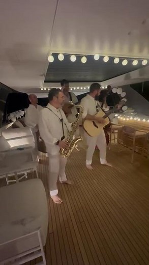 Party Starters Band Live on a Yacht | Acoustic Party Band Croatia #arteventscroatia #music #party