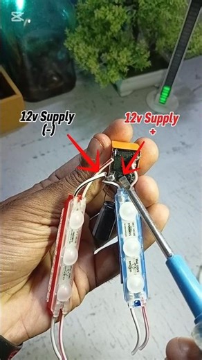 12v vip light_Simple project ✨️🤩 #diy #12v #electronic #blinking #viral #led #circuit #vip #relay