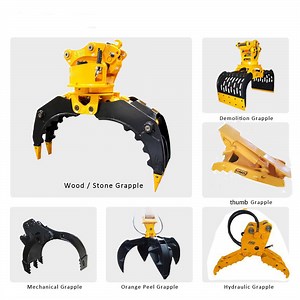 [Hot Item] Forestry Hydraulic Tree Shear Stump Harvester for Mini 1ton-5ton Excavator