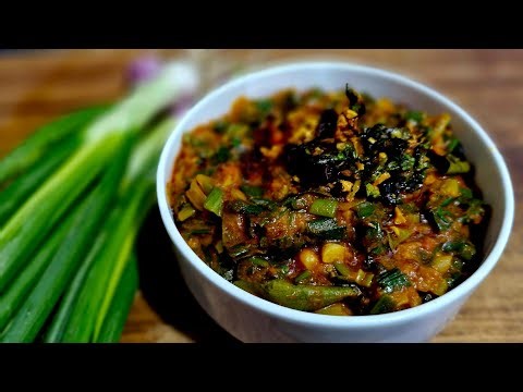 Spring Onion Curry / हरी प्याज की सब्जी Easy 10 minute Healthy & Delicious recipe