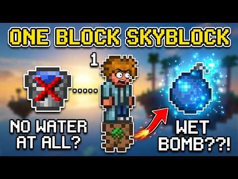 Surviving on ONLY One Block ?!