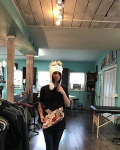 @tat2chelsea got a present from one of her clients! | Two Birds Tattoo