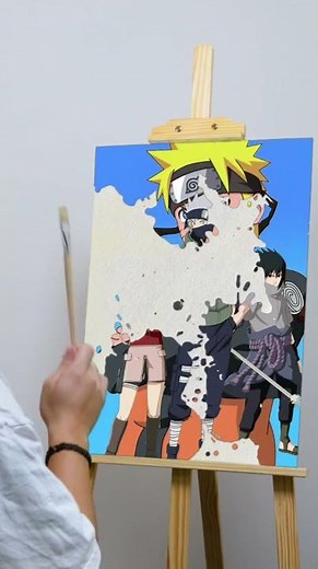 Team 7 drawing from naruto shippuden |#narutodrawing #naruto