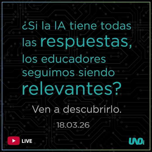 Ven a descubrir El futuro de la Plenitud Humana 💚#UNOi #UNOiMéxico #Educación #HumanosPlenos