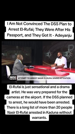 DSS Passport Incident: El-Rufai's Dramatic Claims