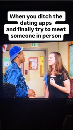 When You Ditch The Dating Apps and Try To Meet Someone in Person #life #shorts