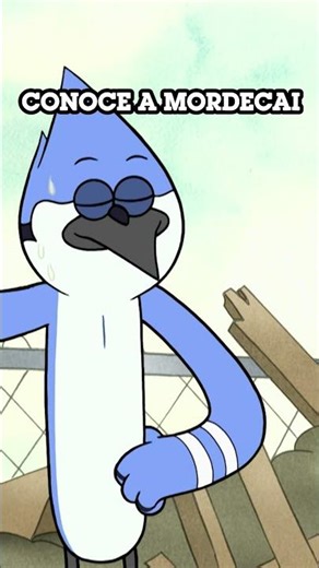 Simplemente Mordecai reaccionando a la vida 😐💥#Historiascorrientes #boing #shorts