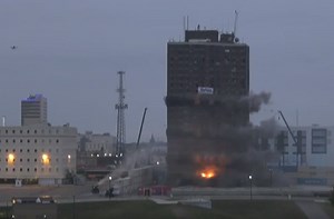 WATCH: The Lashkowitz High Rise implosion - KVRR Local News
