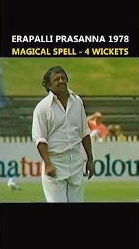 Prasanna Magical spell, destroyed Aussies batting line - Analysis #short #cricket #crickethighlights