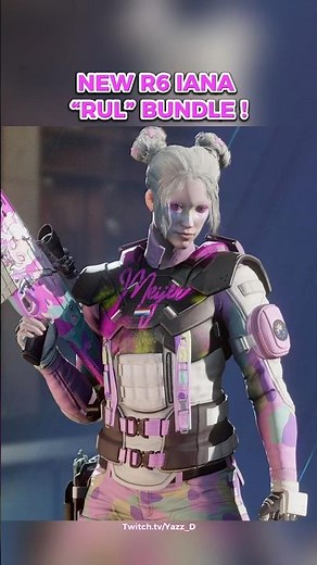 NEW R6 IANA “RUL” BUNDLE💅🏼 Rainbow Six Siege Girl #rainbowsixsiege