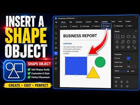 How to Draw Custom Shapes in a PDF with Nitro Pro PDF Editor
