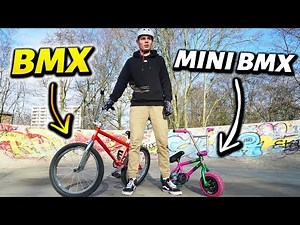 BMX vs. Mini BMX Challenge 😱
