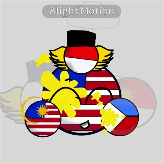 hypnodance:D||features swap||ft.maphilindo||#idk #alightmotion #countryballs