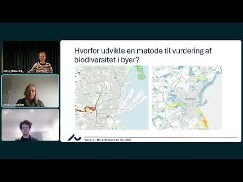 Webinar: Præsentation af UrbanBioScore