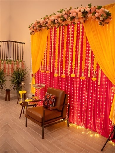 Stunning Mehndi Stage Backdrop Ideas for Weddings