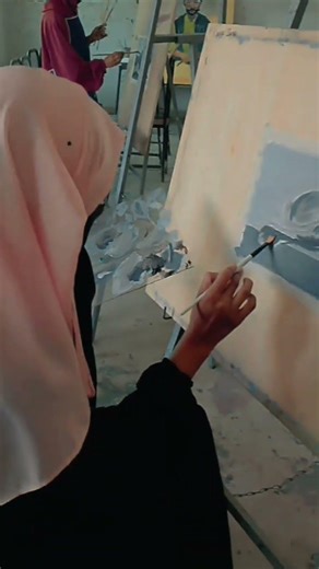 2nd week home assignment of oil painting #artanddesign #lifeisbutadream #art