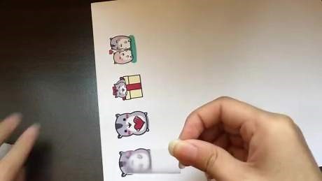 只需3种材料轻松自制贴纸！贴纸 DIY 小教学