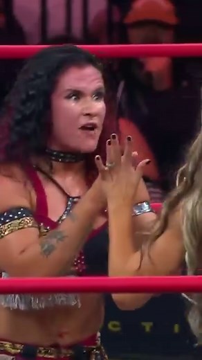 Awesome Kong destroys AJ Styles! #tnawrestling #prowrestling #ajstyles #awesomekong #fbreels #wrestling #wow | TNA Wrestling