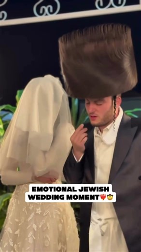 Emotional Jewish wedding moment ❤️‍🔥🤠