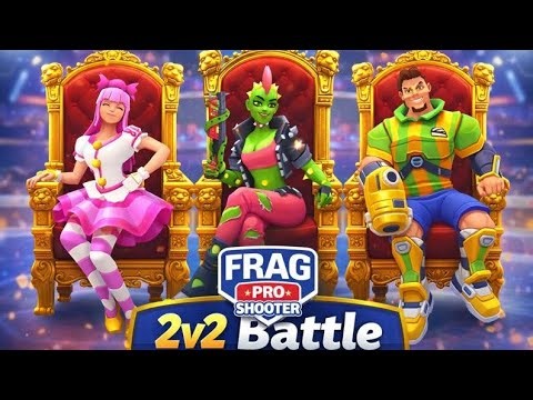 FRAG Pro Shooter 🔥 2v2 Battle Gameplay | Intense Match