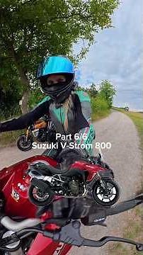 Test Ride Suzuki V-Strom 800 🏍️ #motorcycle #suzukivstrom