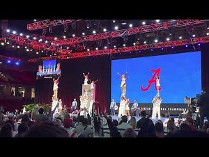 University of Alabama Cheerleading- COED D1A - UCA Finals 2023 (crowd view)