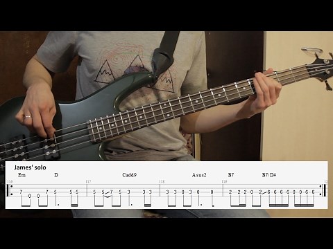 How to play Master of Puppets by Metallica bass lesson + bass tabs