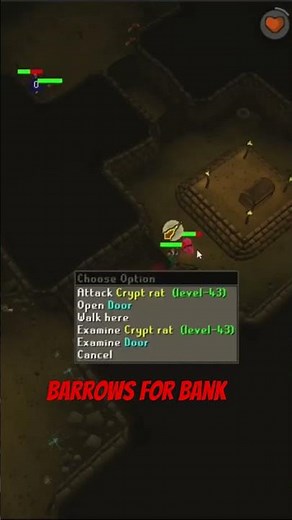 Barrows for bank #oldschoolrunescape #loot #moneymaking #osrs #barrows #guide