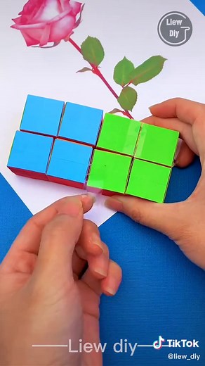 DIY Paper Rubik's Cube Tutorial