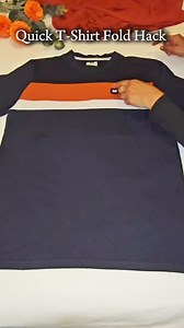 6.9K views · 32 reactions | Quick T-Shirt Fold Hack | Useful Life Hacks | Genius Folding Hack #shorts #diy #lifehacks #Tshirtfoldinghack #quickfold #folding #foldingtips #easyfold #timesaver #diyhacks #howto #quick #quicktips #quickandeasy #tips #tipsandtricks #smarthacks #lifetips #simplesolution #geniushacks #tutorial #stepbysteptutorial #stepbystep | Craft With Haza | Facebook