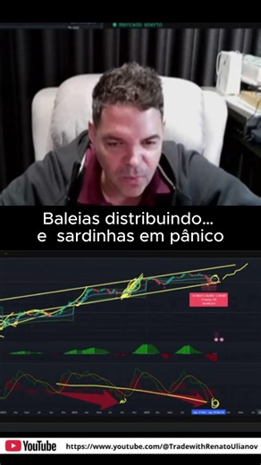 Whales distributing… and sardines in panic 👀 Follow for daily analysis Link in bio #Btc #ulianov ...